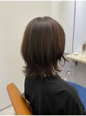 tuuli☆30代40代ペールベージュ切りっぱなしミディアム　74