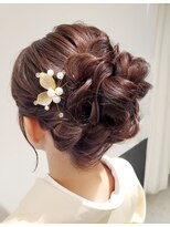 セット バイ エムビューティー(Set by M.beauty) アップスタイル☆訪問着/和髪☆ヘアメイク/渋谷/表参道/外苑前