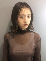 ラウンジ モリオ イケブクロ(Lounge MORIO Ikebukuro) 【morio池袋】シースルーバング外ハネボブ○