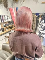 ヘアーアンドアトリエ マール(Hair&Atelier Marl)&nbsp;【Marl】ペールピンクカラー×外ハネ