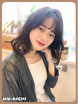 むーきち 三鷹(mu-kichi) 鎖骨くらいの骨格に合わせたカット☆ 【mu-kichi 三鷹】