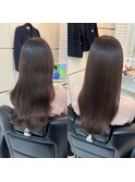 【ONE HAIR】ONEHAIR式艶髪特化縮毛矯正☆