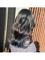 グランツヘアー(Glanz hair)&nbsp;サファイアブルーインナーカラー