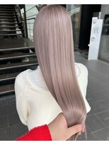 ロンド レア 天神大名店(Lond Le’a) ドレスヘア/ショコラアッシュ/ヘルシースタイル/ふんわりカール