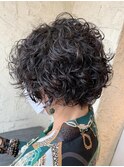 【新宿ペネロープ】外国人風ショートスパイラルパーマ 担当 RYO