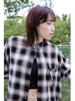 ラレイ ハラジュク(Lalei harajuku)&nbsp;ぷつっとボブ／外ハネボブ／ラベンダーピンク