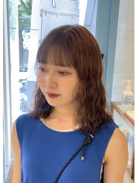 シアン 栄店(CYAN.) 細かめウエーブパーマ【大石】