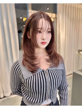 リリー(Lilley) 当日予約/天神/韓国風/韓国/髪質改善/チョコレート/前髪カット