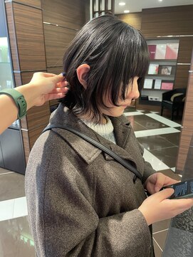ヘアメイク アース 秋田仁井田店(HAIR & MAKE EARTH) ウルフスタイル
