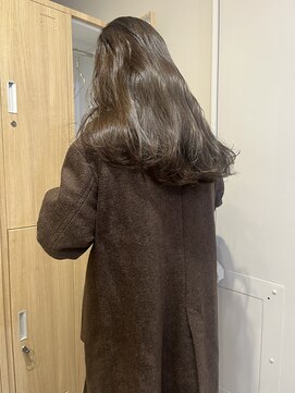 ローレンジウ(LOREN JU) 透明感髪質改善ベージュダブルカラーミルクティーグレージュ