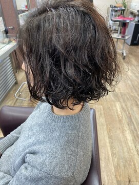 ファム(femme) ボブのゆるふわカール