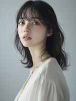 アルトリスト(Altruist Aging×HAIR&SPA)&nbsp;★ダークアッシュ大人ガーリーボブ着物ミディアムレイヤーカット