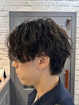 ニューモヘアー 立川(Pneumo hair)&nbsp;「前下がり波巻きパーマ」