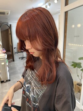 シア 新越谷店(SHEER) ピオレンジカラー