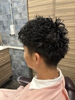 銀座マツナガ 神田店&nbsp;メンズ/イージーパーマ/ツーブロック/アップバンク/モテ髪