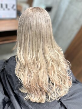 オルズ 渋谷(ALLZ) ブロンドケアブリーチハイトーンカラー髪質改善トリートメント