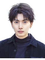 オーシャントーキョー 渋谷神南(OCEAN TOKYO) センターパートツーブロック人気黒髪