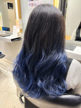 フィゼル 南堀江店(fizelle) グラデーションカラー