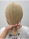 JILL STUDIO ブリーチカラーホワイトアッシュベージュ