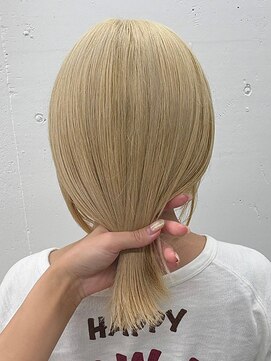 ジルスタジオ(JILL STUDIO) JILL STUDIO ブリーチカラーホワイトアッシュベージュ