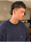 【あきら】メンズ/刈り上げ/ショートパーマスタイル