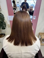 シンプル(Simple)&nbsp;ブリーチ毛・髪質改善ストレート