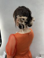 結婚式お呼ばれヘアセット【aya指名】