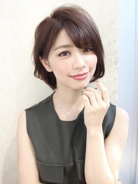 ソース 京都河原町(SOURCE) 艶髪♪大人丸みショートカット