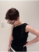 刈り上げショートスタイル