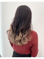 アンブルリュクス 中野(amble luxe)&nbsp;グラデーションカラー/ブリーチ/ケアブリーチ/中野
