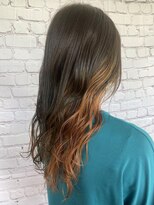 キーマン(KEYMAN)&nbsp;ベージュ×インナーオレンジカラー