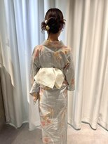 グッドライフヘアー(GOOD LIFE hair)&nbsp;カチモリタイトシニヨン×浴衣ヘア着付け