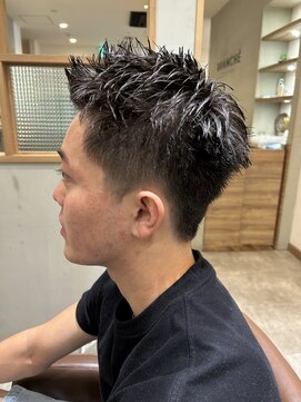 ブランシェ JR勝川駅前店 夏を感じるスパイキーショート