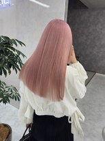 ワンズ リー 上大岡店(One's ly)&nbsp;前髪/アンブレラカラー/こなれミディ/イメチェン/ウェーブパーマ