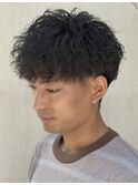 スペインカール/ツイストピンパーマ/スパイキーベリーショート