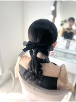 ルノンルージュ(Renon Rouge)&nbsp;タイトポニーテール