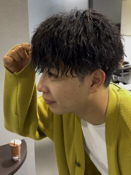 アクトヘアー 大府(Act hair)の写真/最旬メンズパーマ強めパーマで差をつける！ツイスパ・波巻きも自在◇圧倒的な存在感を◎