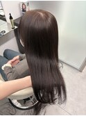 ナチュラルブラウン チョコレートブラウン 透明感カラー