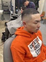 ドッグス 柏(Dawgs)&nbsp;短髪フェード　easy perm