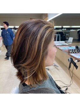 ビーワンヘアー 藤井寺 土師ノ里(B1hair) ボブスタイル