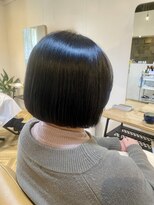 リプク(Rip-Ku18) 50代からの髪質改善。うねり解消シルキーカット×上品ボブ