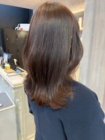 キャアリー(Caary)&nbsp;福山人気艶髪チョコレートブラウン美髪20代30代40代巻き髪外ハネ