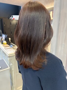 キャアリー(Caary) 福山人気艶髪チョコレートブラウン美髪20代30代40代巻き髪外ハネ