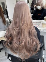 ランテルディ 渋谷(LANTERDIT)&nbsp;ミルクティーベージュ ケアブリーチ 髪質改善トリートメント