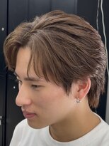 オーバル ジングウマエ(OVARL jingumae) ナチュラルフェザーパーマセンターパート