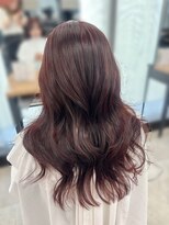 アリュウル 表参道(ALLURE) レッドブラウン/ボルドーカラー/レイヤーカット 佐藤