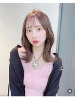 フォルテステラ(FORTE STELLA)&nbsp;韓国風レイヤーカット/ミルクティーベージュ/シースルーバング