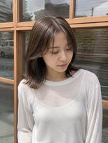 クシェル バイ リリア(kuschel by LILIA.)&nbsp;センターパートのくびれボブ