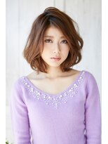 ミルコ 東川口店(milco)&nbsp;ミディアム レイヤー　ニュアンス パーマ