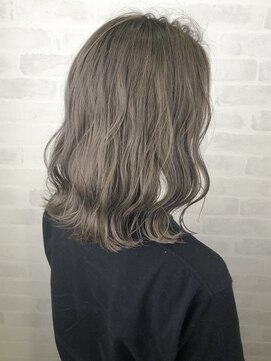 チェレ ロッソ 金剛店(Chere rosso) ラフウェーブ_透け感グレージュ